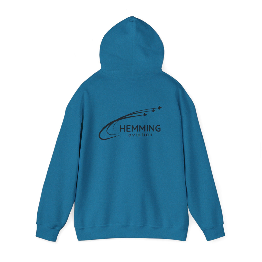 Hooded Sweatshirt - Hemming Aviation Logo