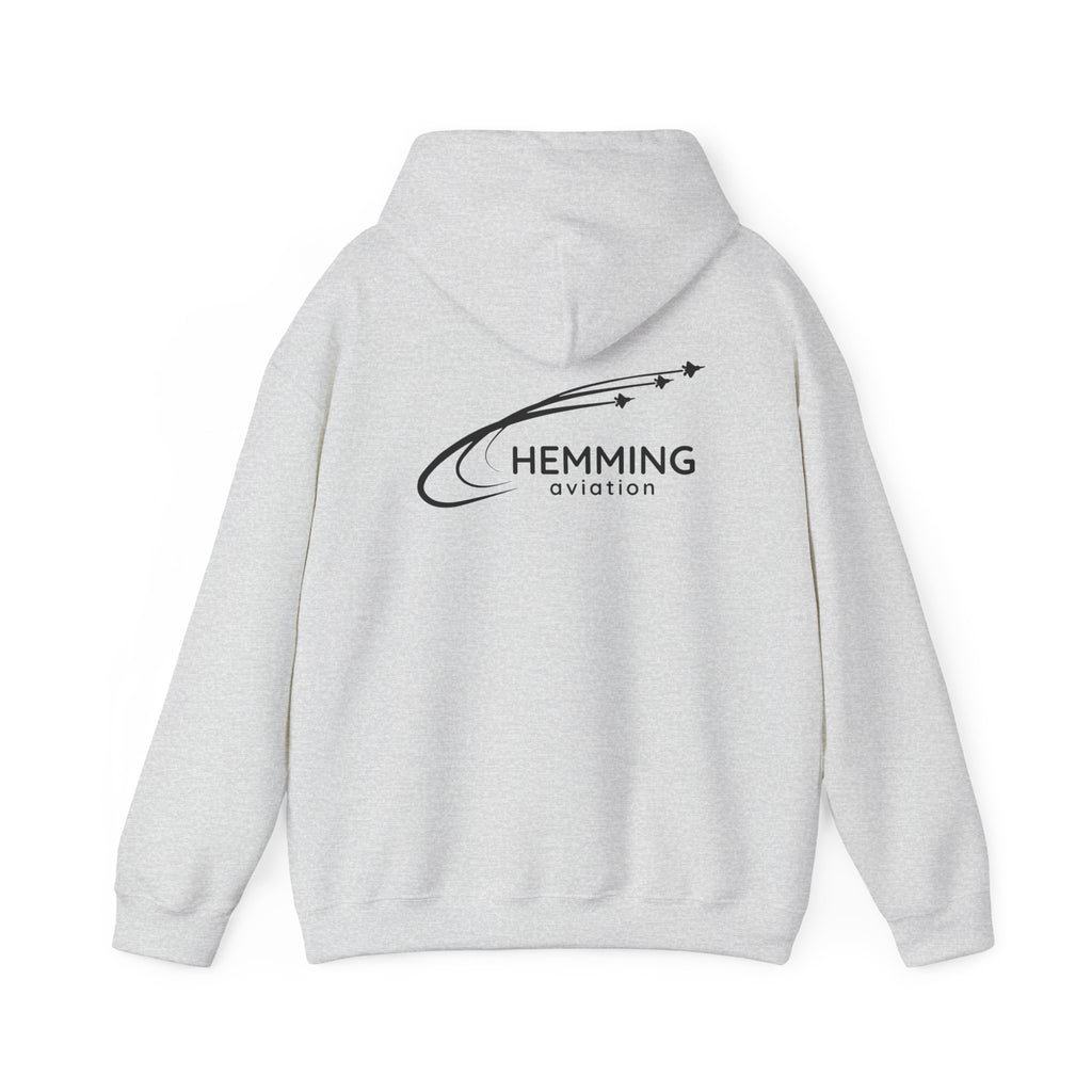 Hooded Sweatshirt - Hemming Aviation Logo