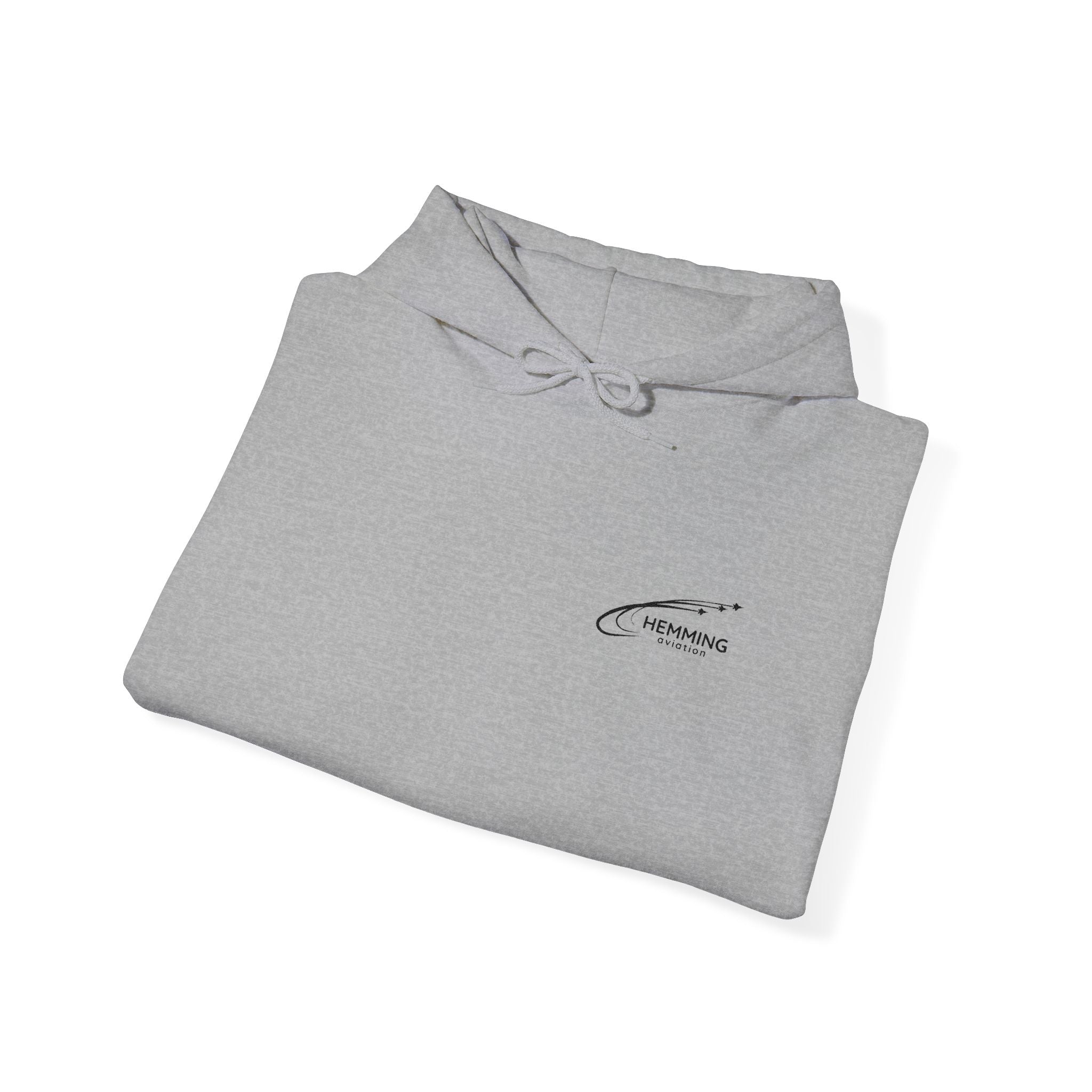 Hooded Sweatshirt -Hemming Aviation Logo (embroidered)