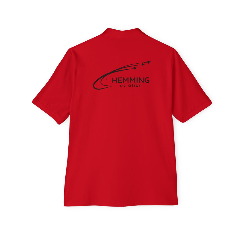 Men's Polo Shirt - Hemming Aviation Logo