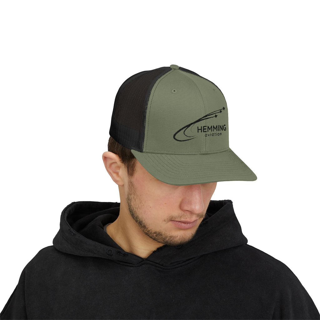 Snapback Trucker Cap - Hemming Aviation Logo