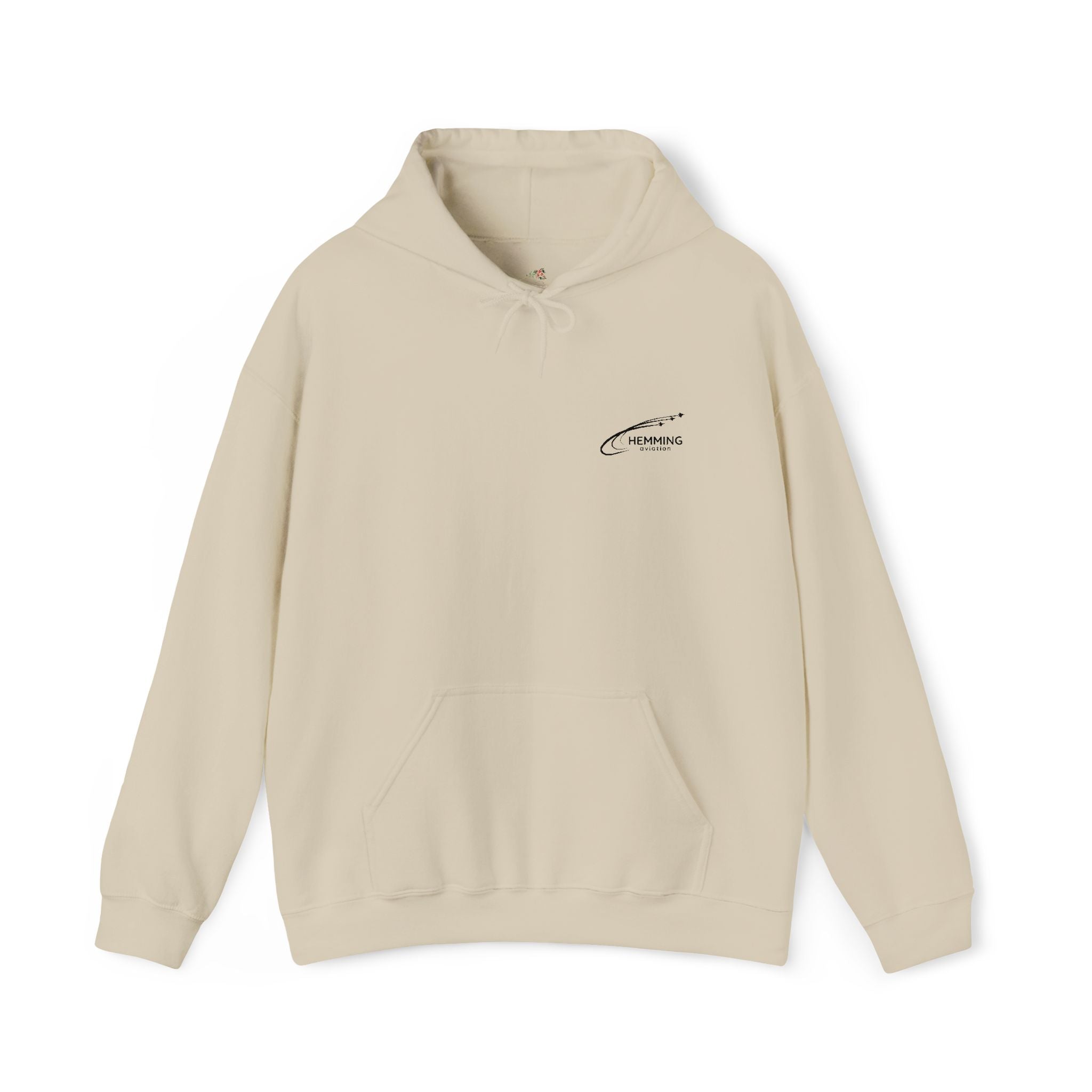 Hooded Sweatshirt -Hemming Aviation Logo (embroidered)