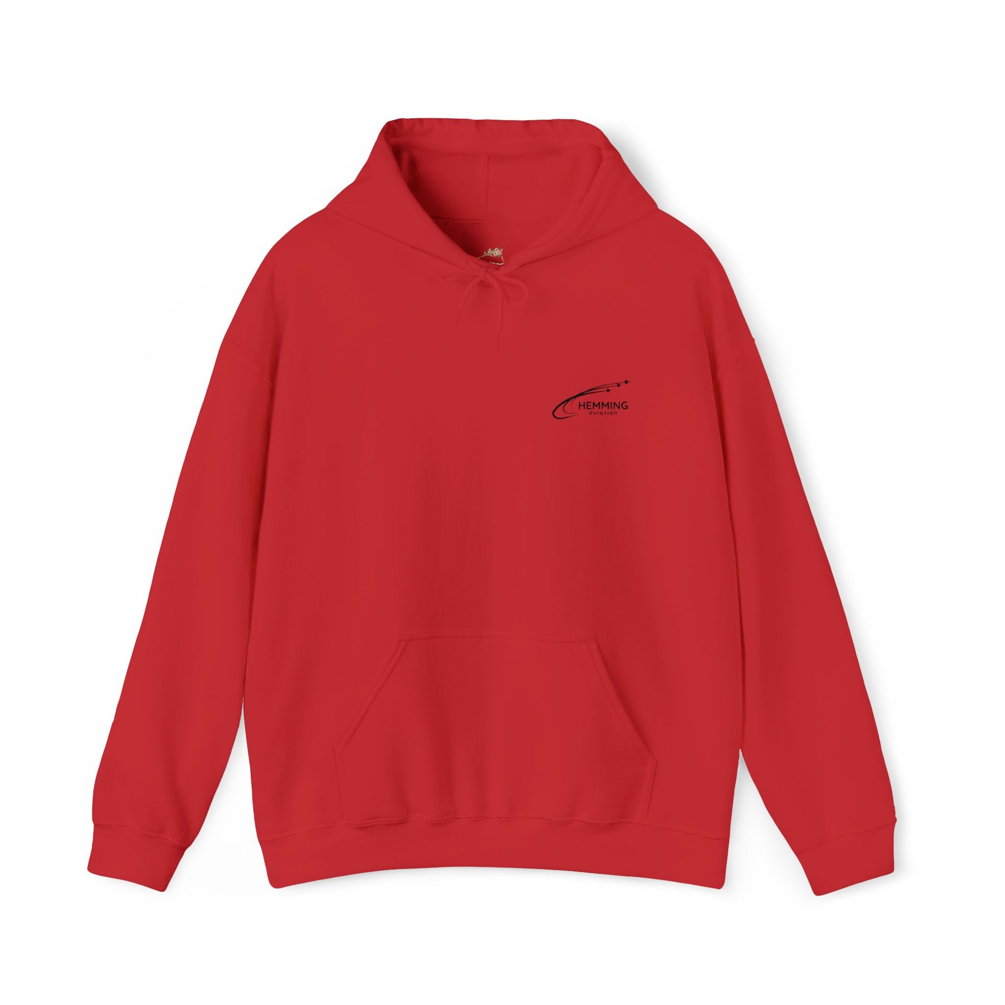 Hooded Sweatshirt -Hemming Aviation Logo (embroidered)