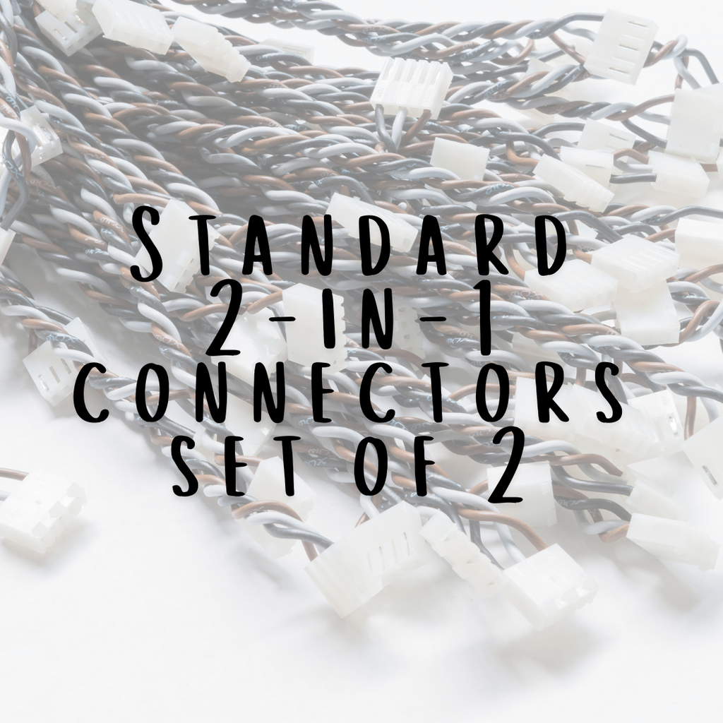 Standard 2-in-1 Connector - Set of 2