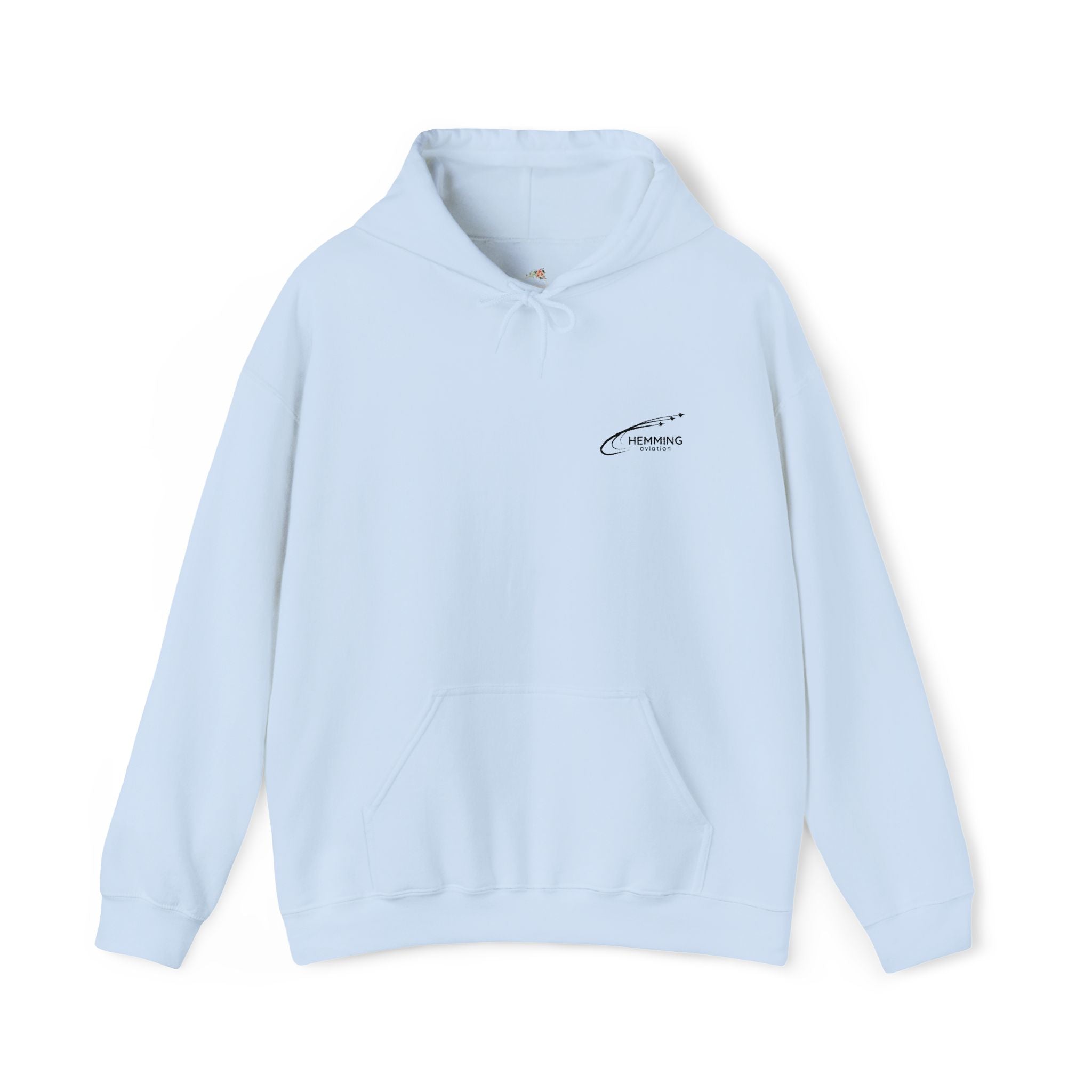 Hooded Sweatshirt -Hemming Aviation Logo (embroidered)
