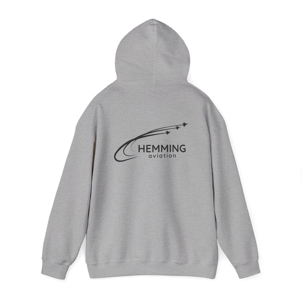 Hooded Sweatshirt - Hemming Aviation Logo