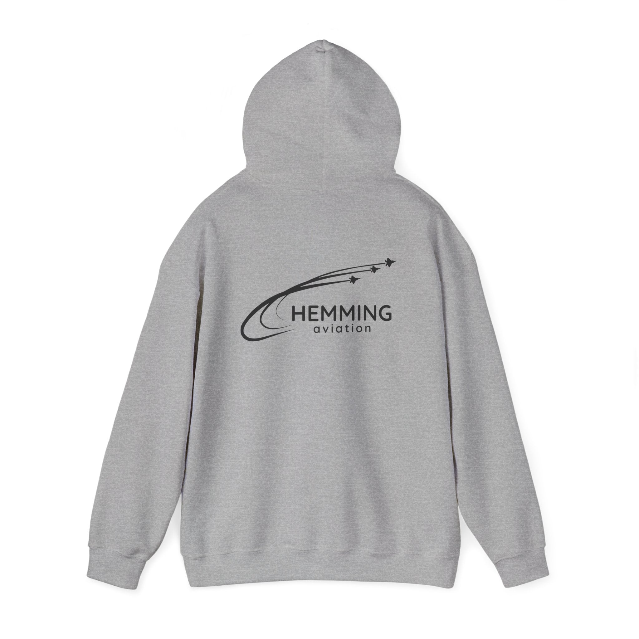 Hooded Sweatshirt - Hemming Aviation Logo