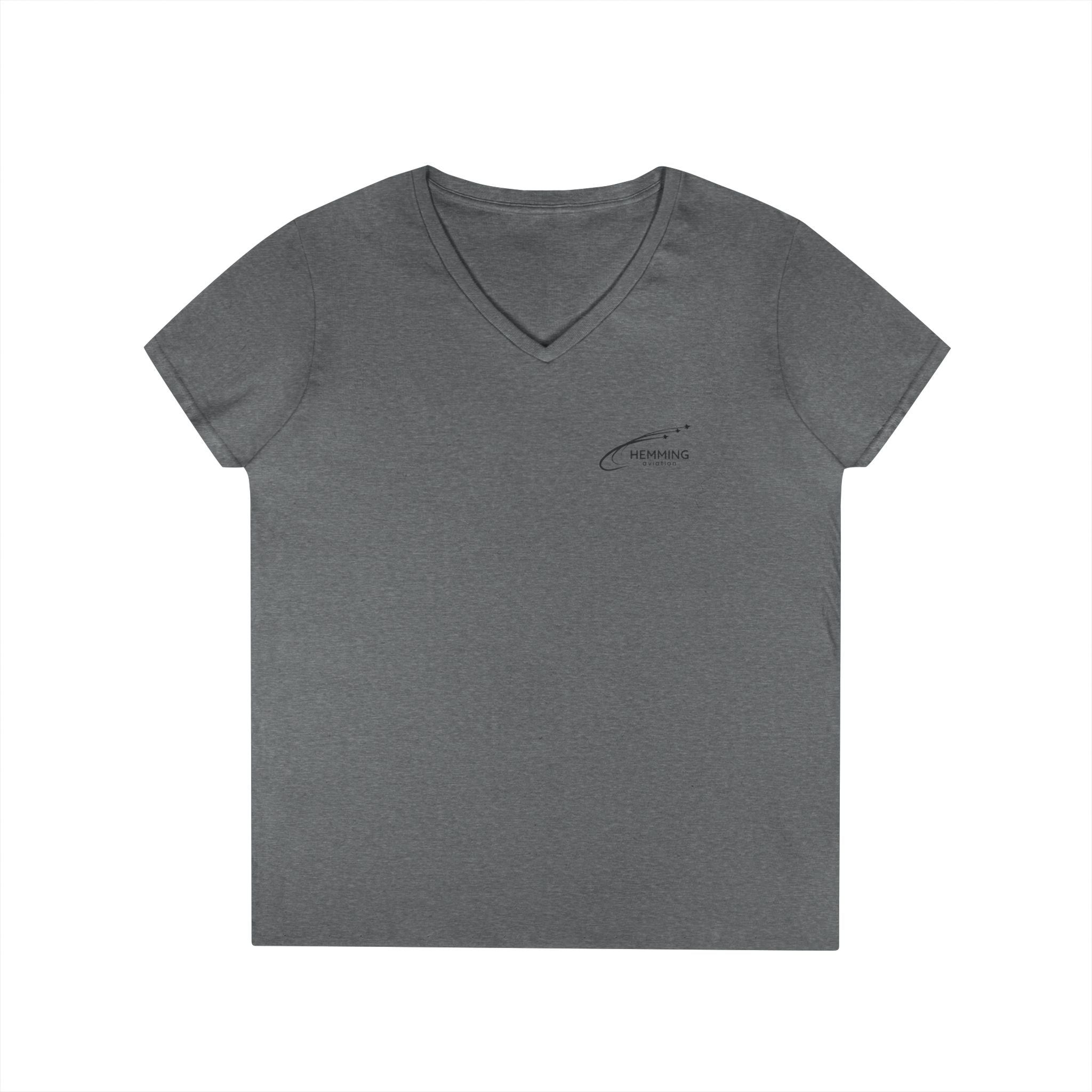 T-Shirt Ladies' V-Neck - Hemming Aviation Logo