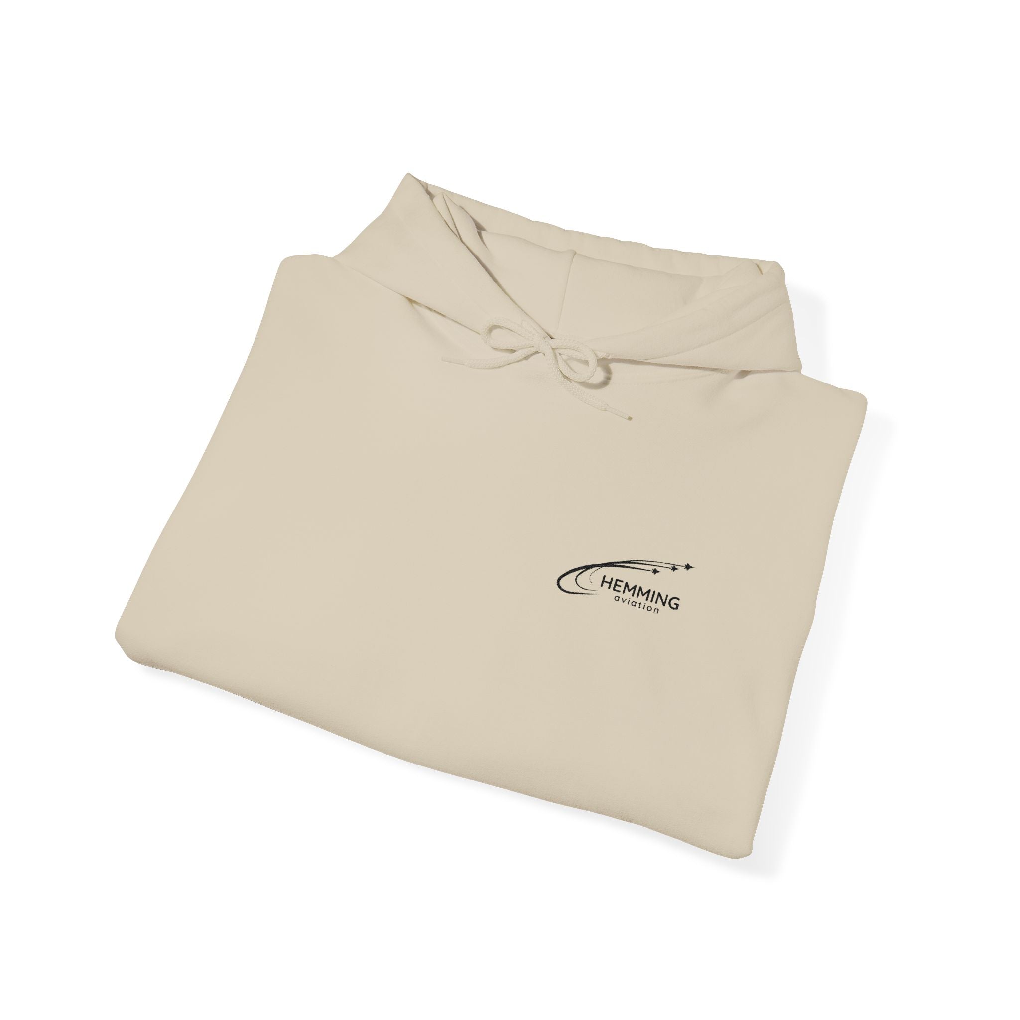 Hooded Sweatshirt -Hemming Aviation Logo (embroidered)