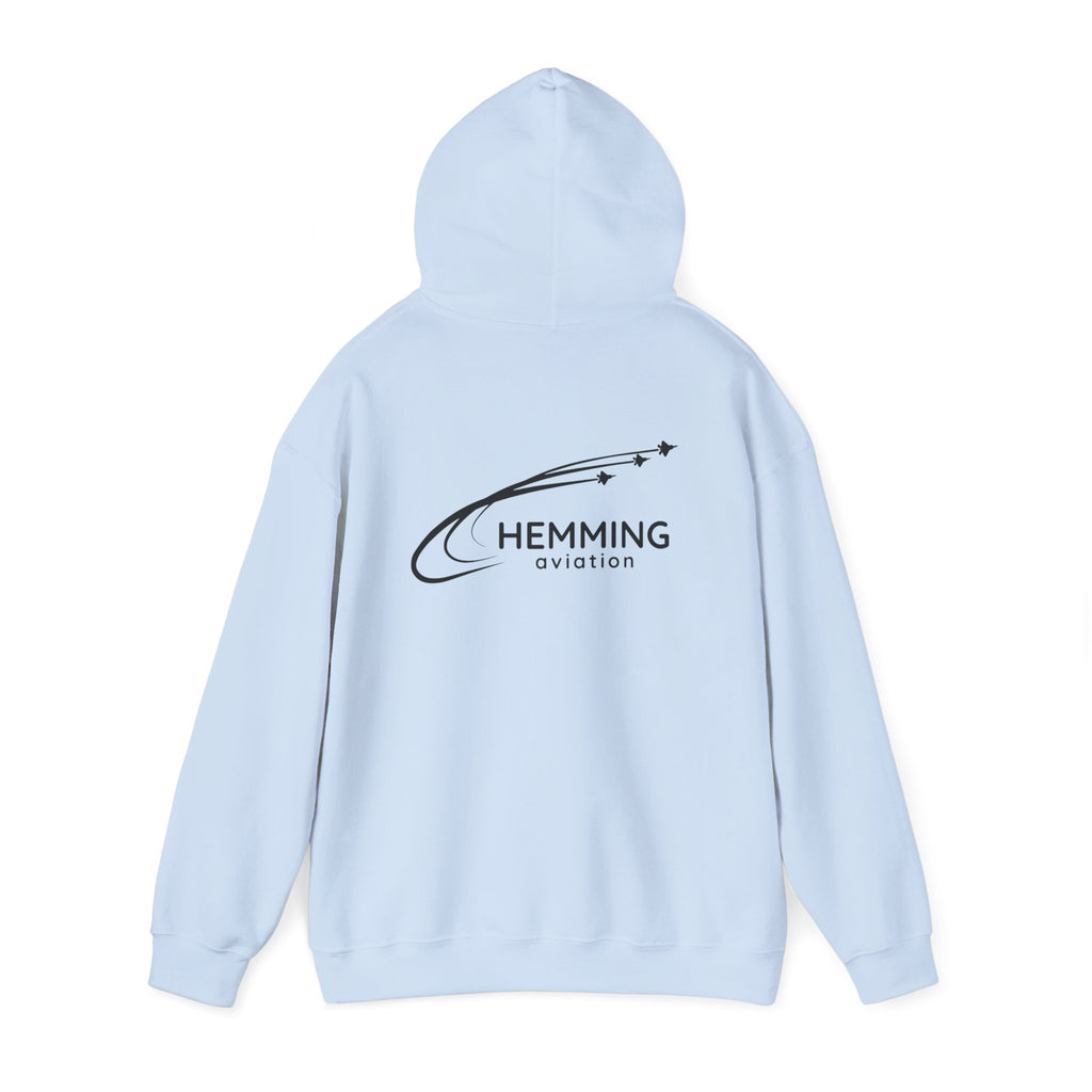 Hooded Sweatshirt - Hemming Aviation Logo
