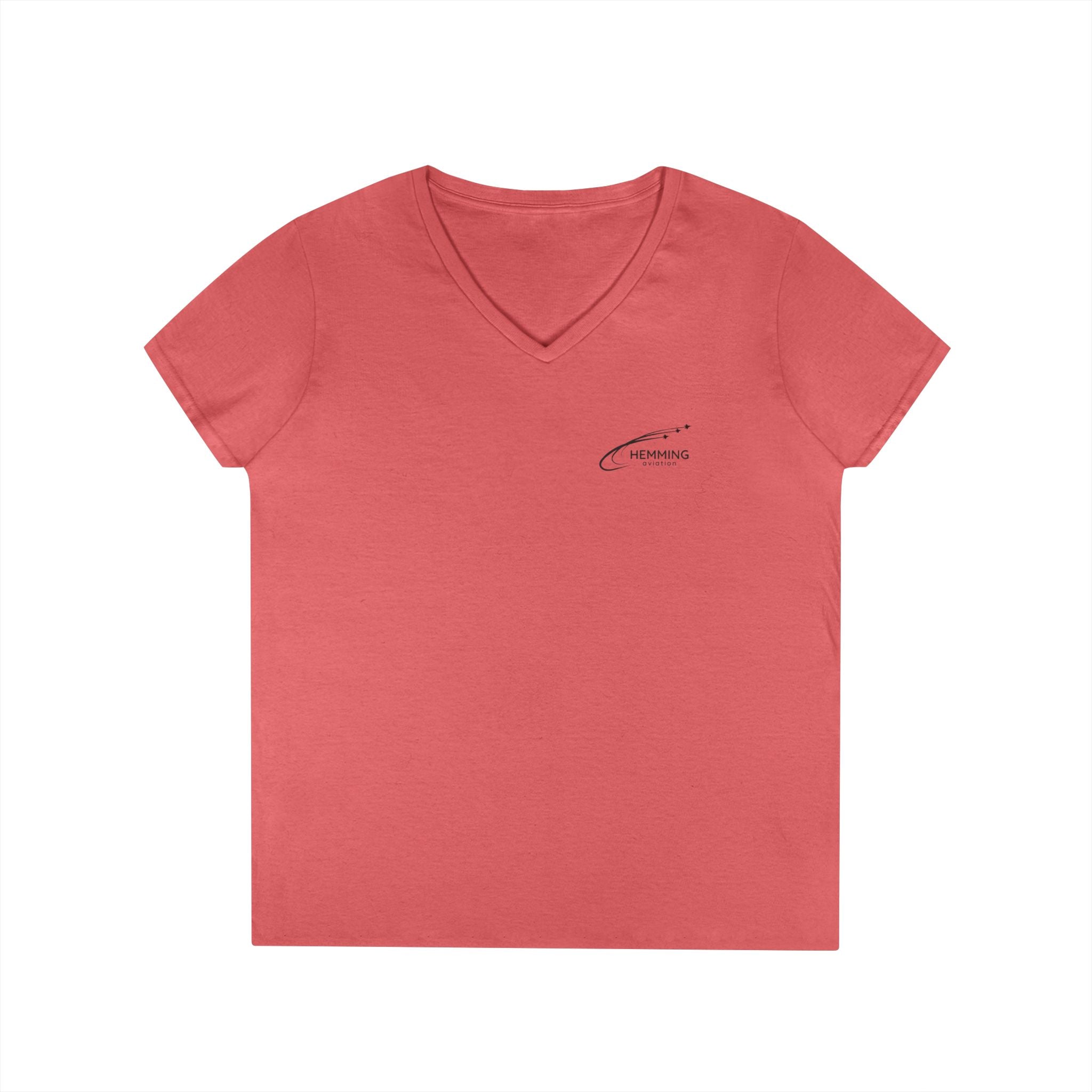 T-Shirt Ladies' V-Neck - Hemming Aviation Logo