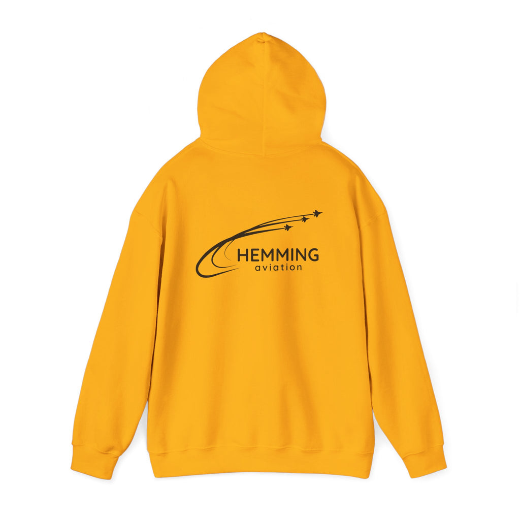 Hooded Sweatshirt - Hemming Aviation Logo