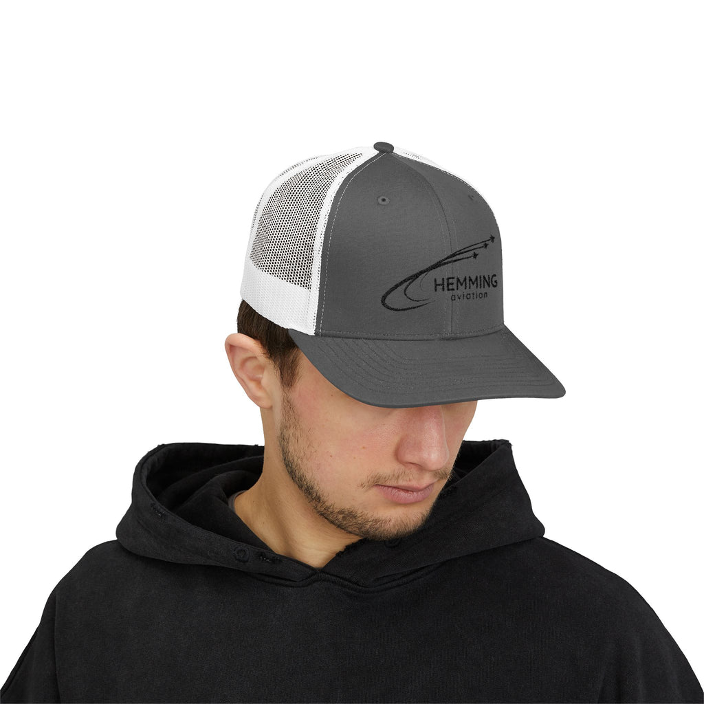 Snapback Trucker Cap - Hemming Aviation Logo