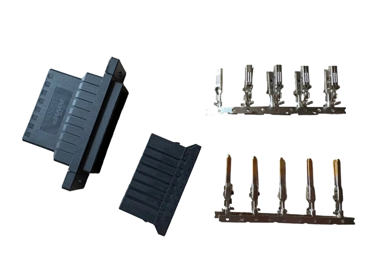 AMP Connector with Pins (mountable)