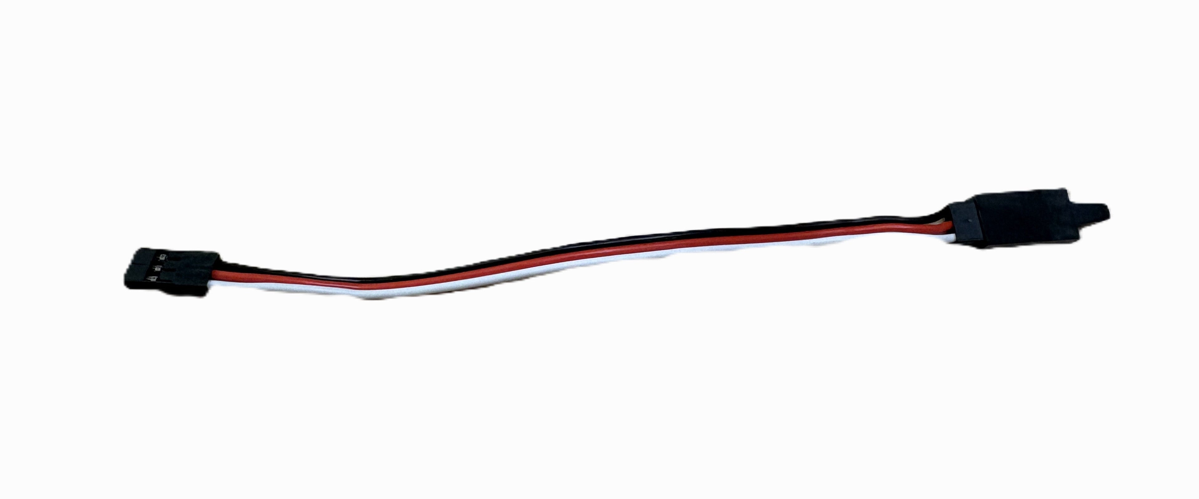 Universal Servo Extension Heavy Duty 22AWG 6in (15cm)