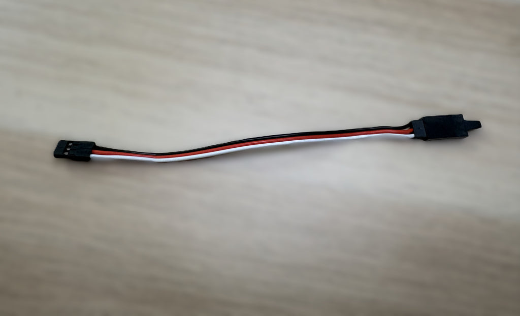 Universal Servo Extension Heavy Duty 22AWG 6in (15cm)