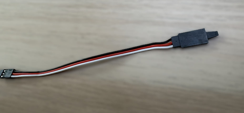 Universal Servo Extension Heavy Duty 22AWG 6in (15cm)