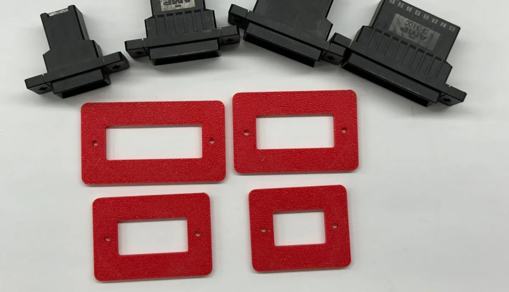 Mounting Template for AMP Connectors