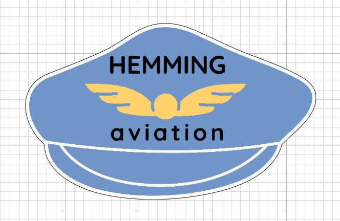 Pilot Cap Sticker